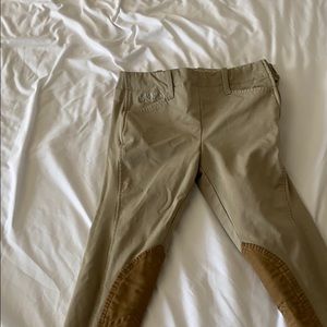 Girls show riding pants